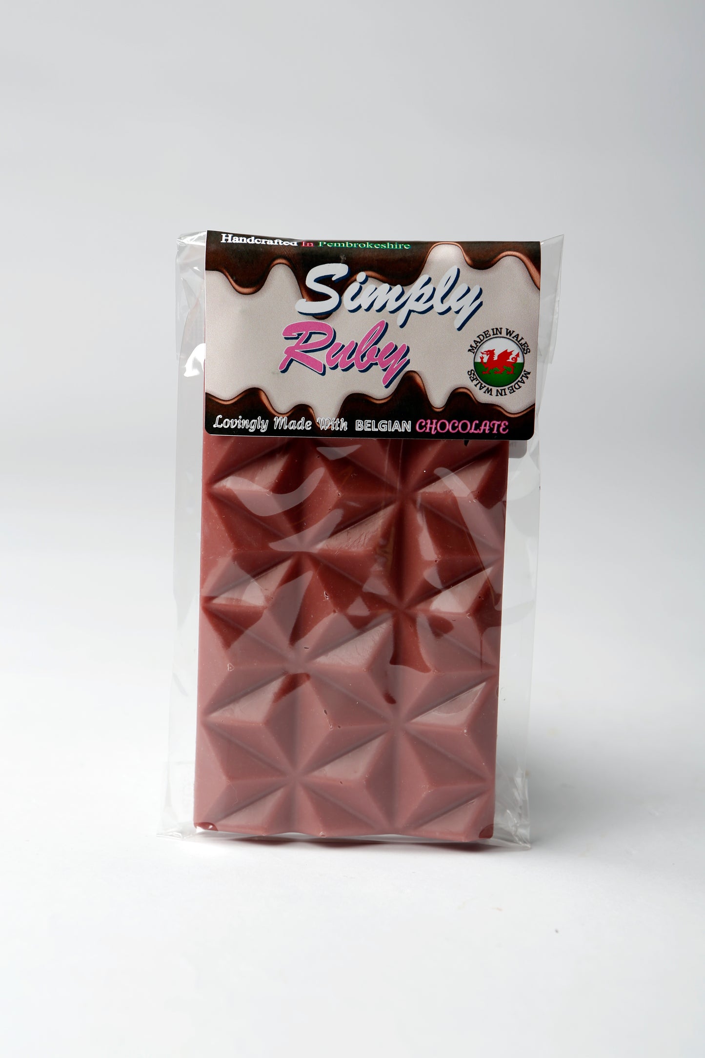 *SIMPLY* BELGIAN RUBY CHOCOLATE BAR - SPECIAL OFFER- 10% off (when you purchase ANY 5 BARS FROM OUR *SIMPLY BAR RANGE*) NO CODE NEEDED