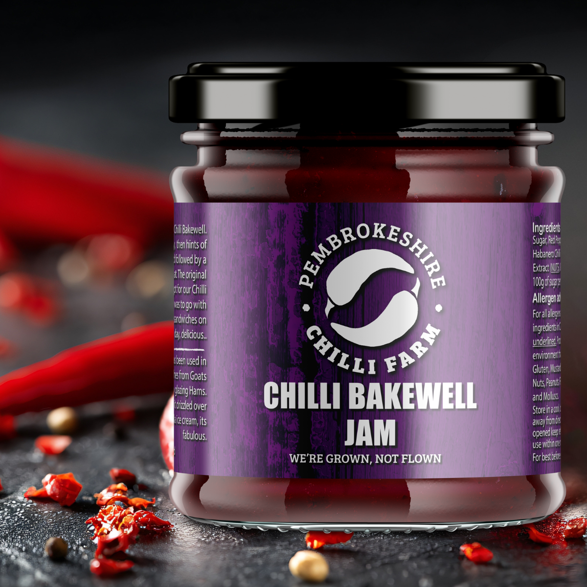 Chilli Bakewell Jam
