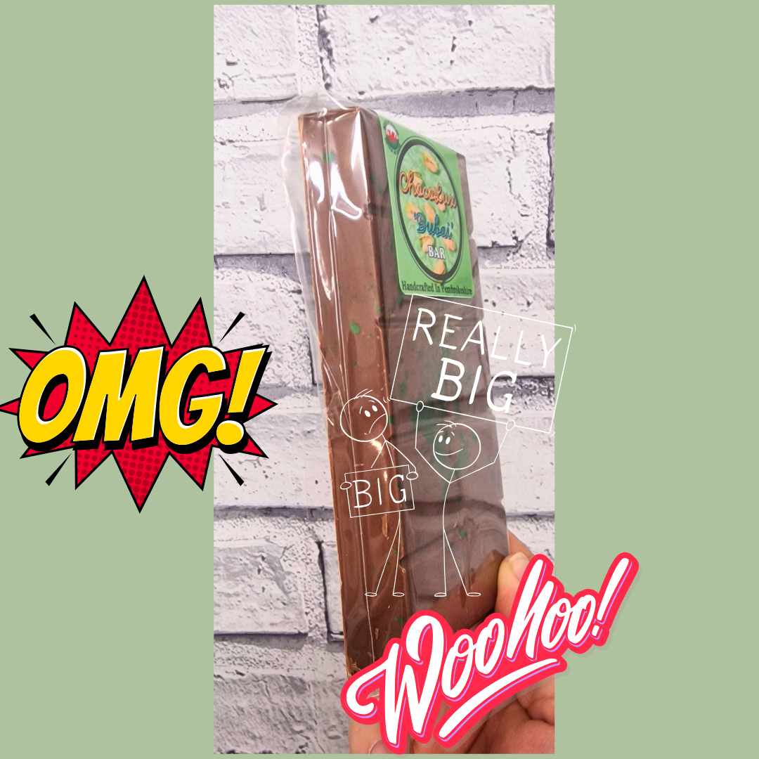 NEW! Limited Edition ChocoLux Dubai Bar- 210g – A Luxurious Pistachio & Chocolate Delight