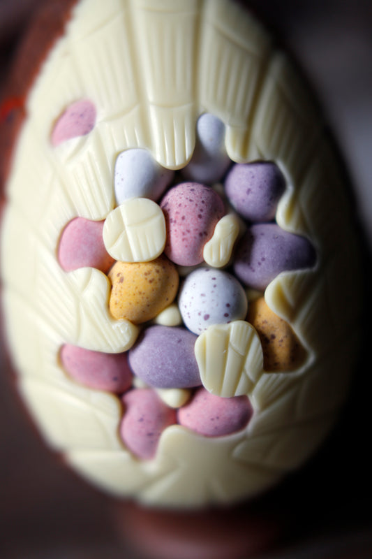 NEW!! Belgian Chocolate - Mini Egg Inclusion Easter Egg.. Limited Availablity