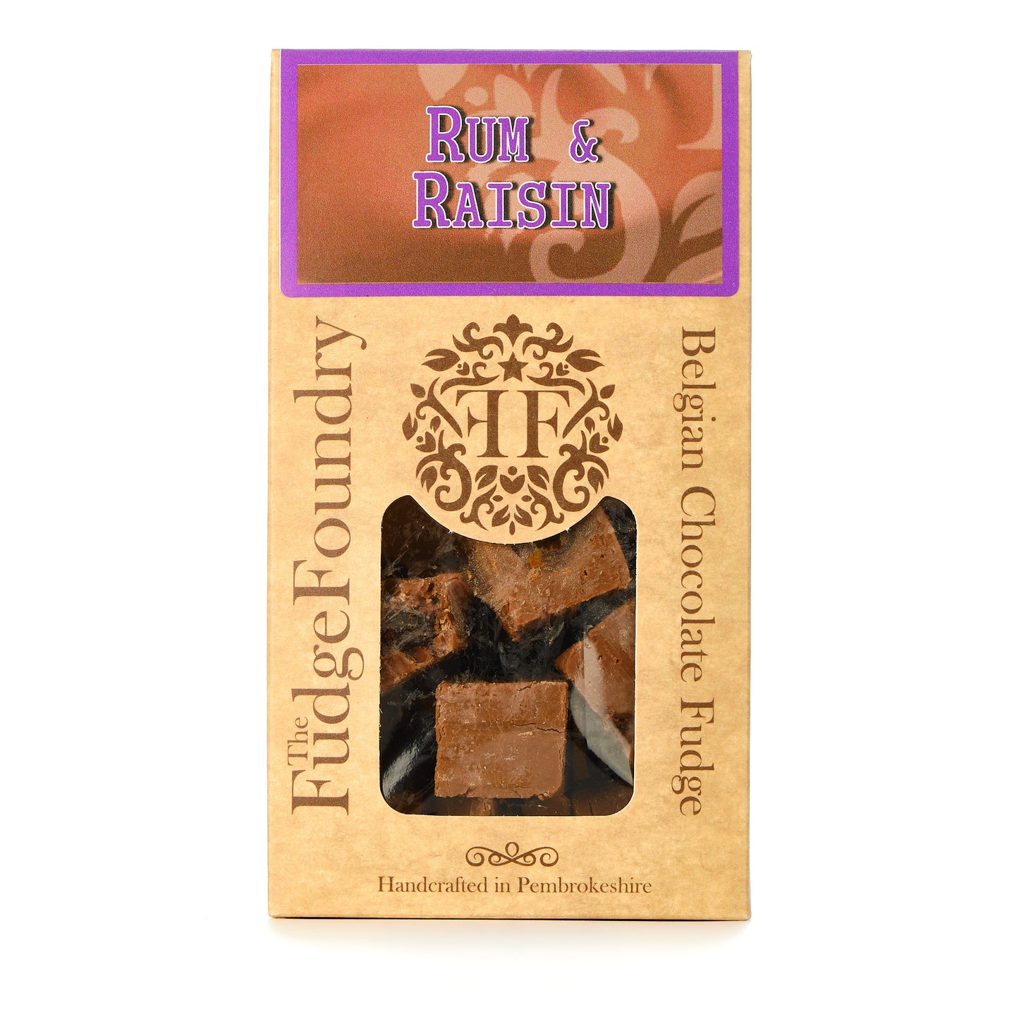 Rum and Raisin Fudge