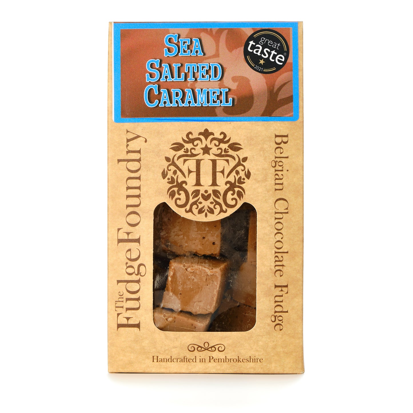 AWARD-WINNING Sea Salted Caramel Fudge