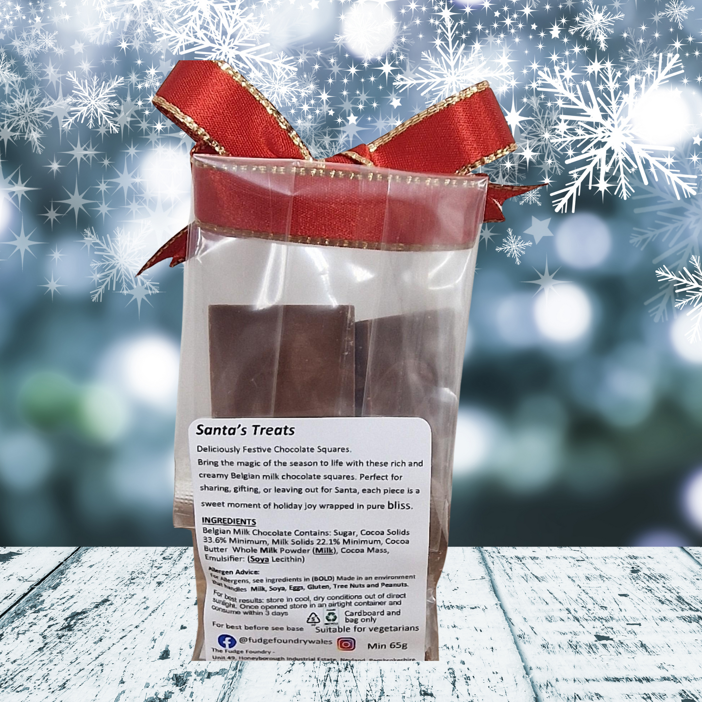 NEW!   SANTA'S TREATS🎄⭐Deliciously Festive Chocolate Squares⭐