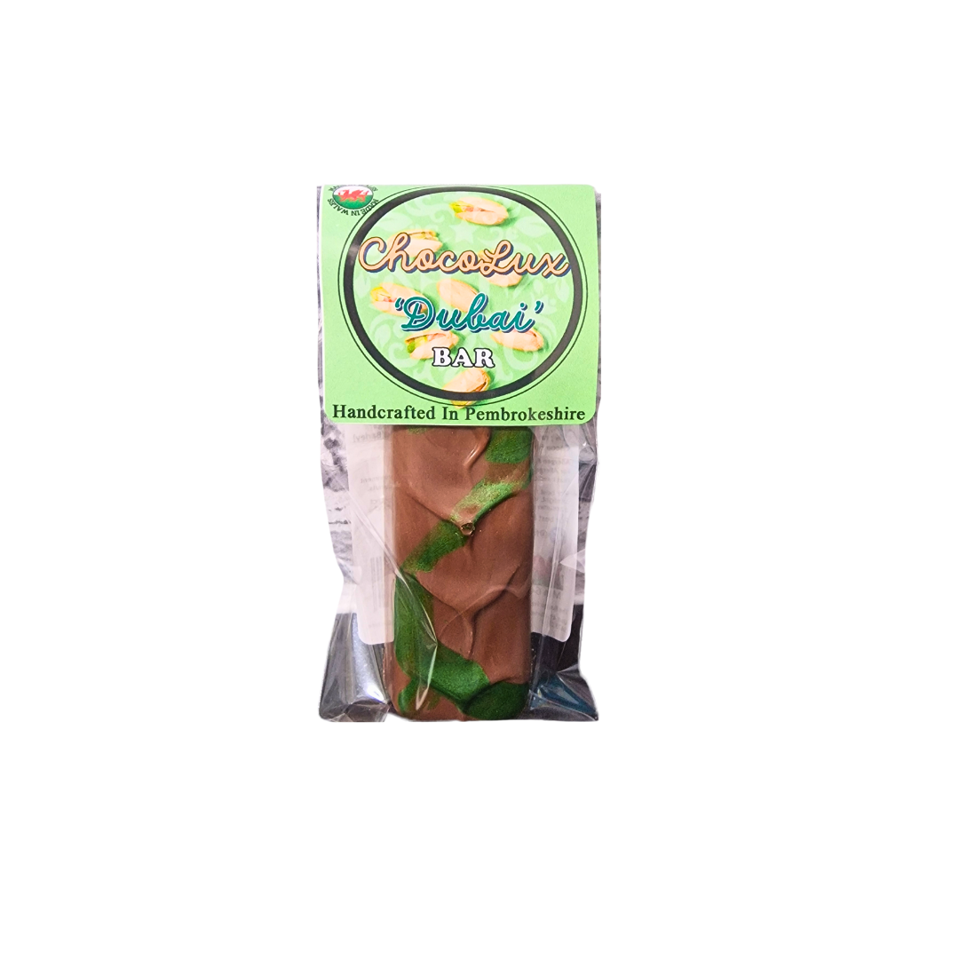 NEW! Limited Edition ChocoLux Dubai Bar – A Luxurious Pistachio & Chocolate Delight