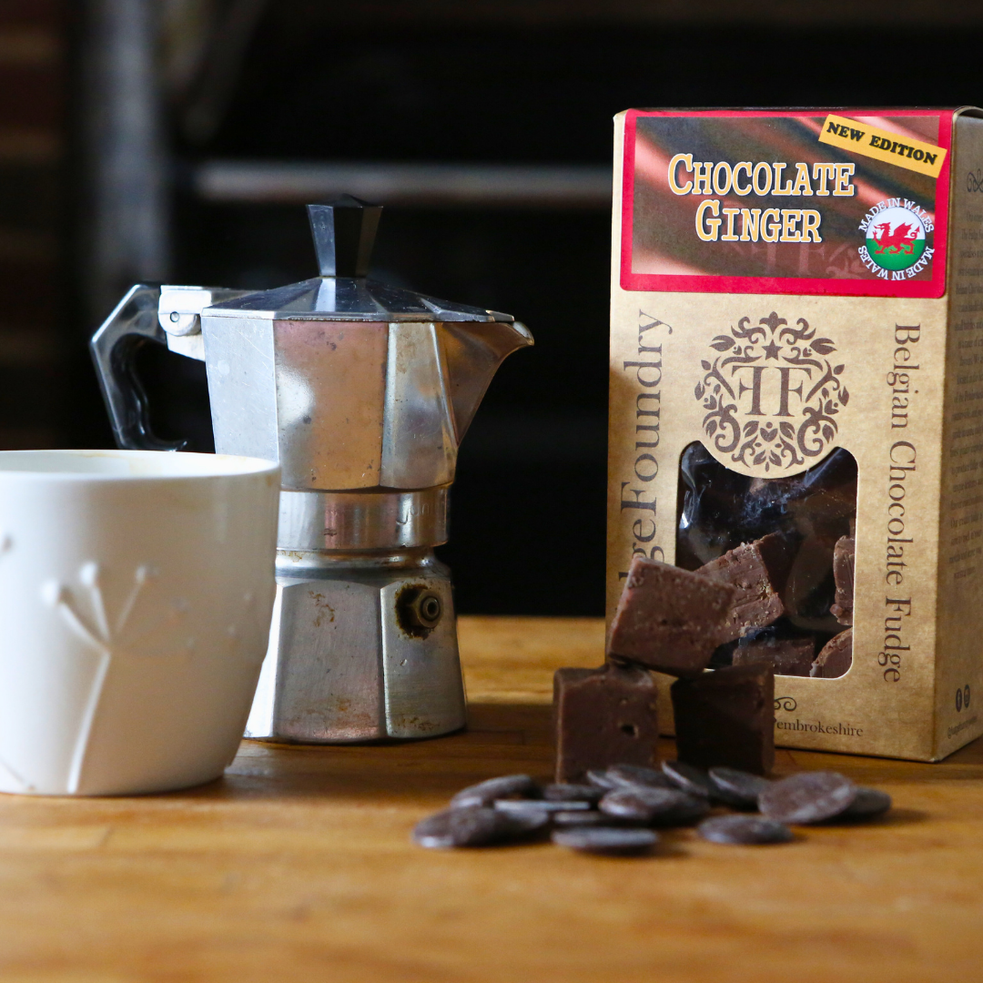 Belgian Chocolate Ginger Fudge