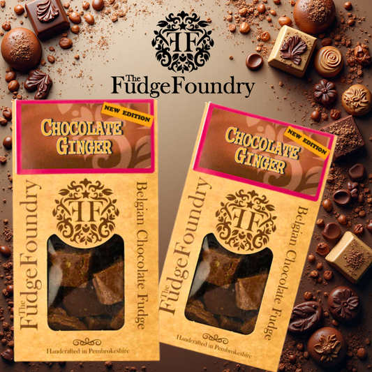 Belgian Chocolate Ginger Fudge
