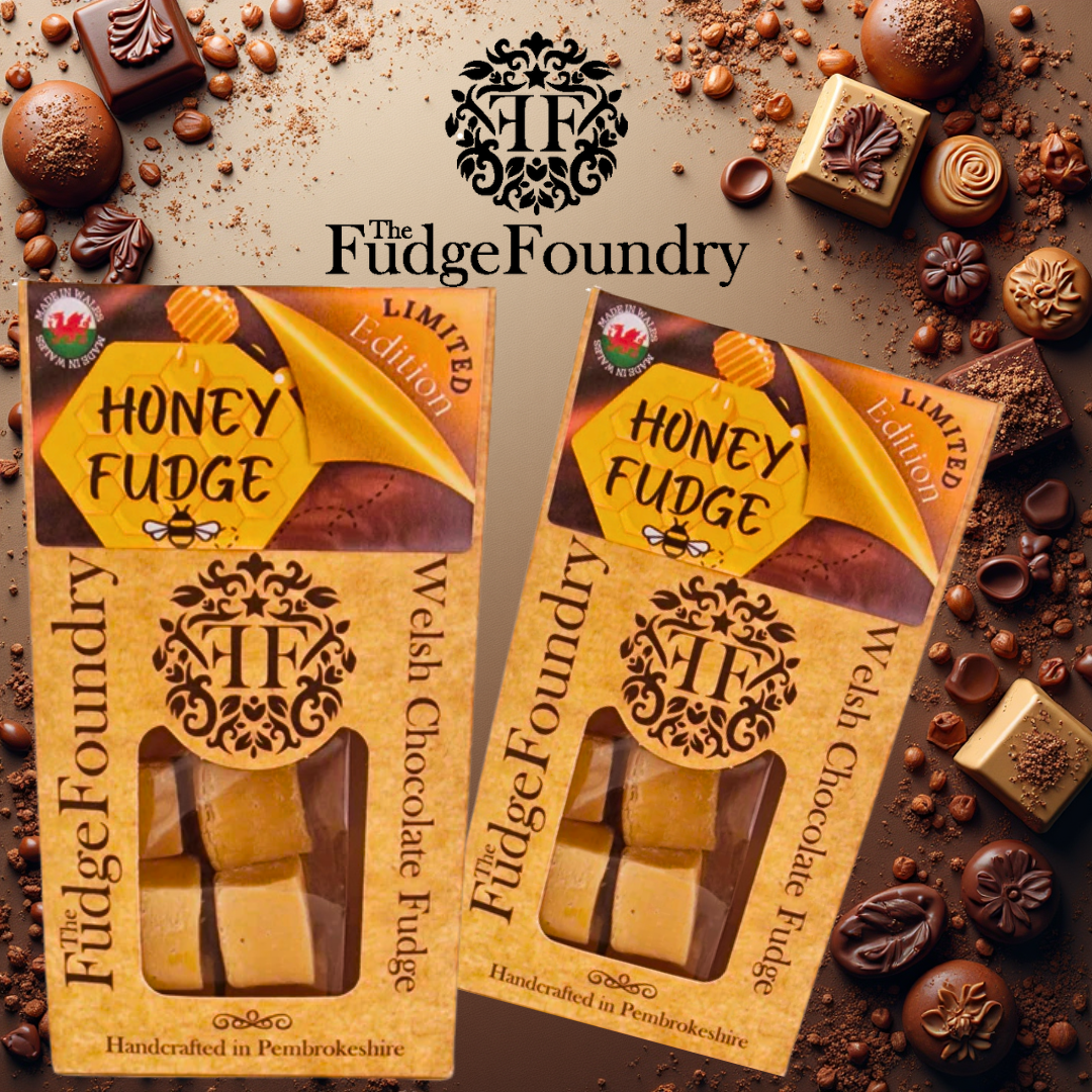 NEW! NEW!!  Belgian Chocolate Honey Fudge
