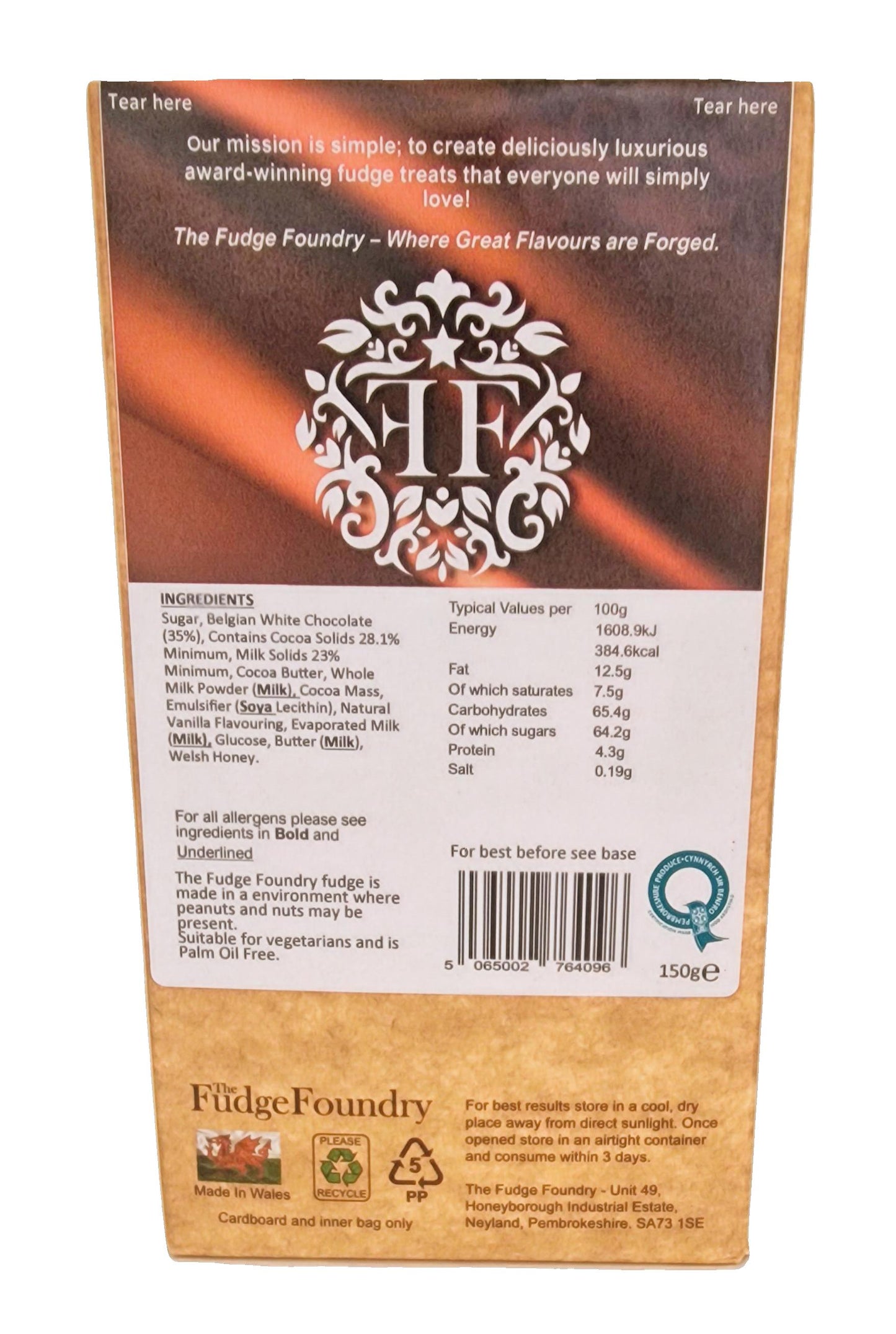 NEW! NEW!!  Belgian Chocolate Honey Fudge