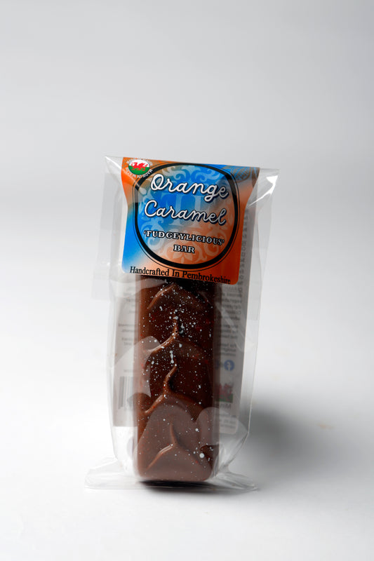 NEW! Fudgelicious Bars - ORANGE CARAMEL