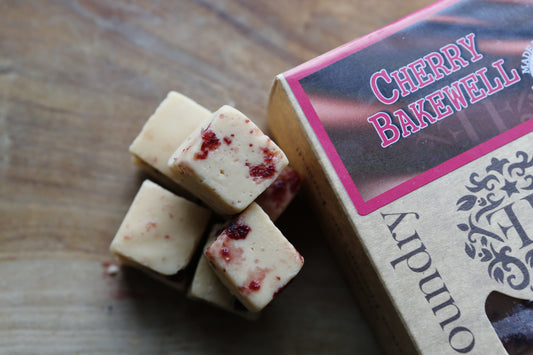 Cherry Bakewell Fudge - LIMITED EDITION - While stocks last....