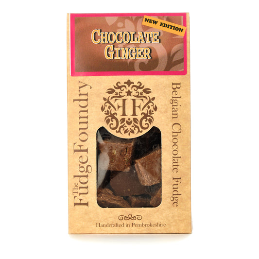 Belgian Chocolate Ginger Fudge
