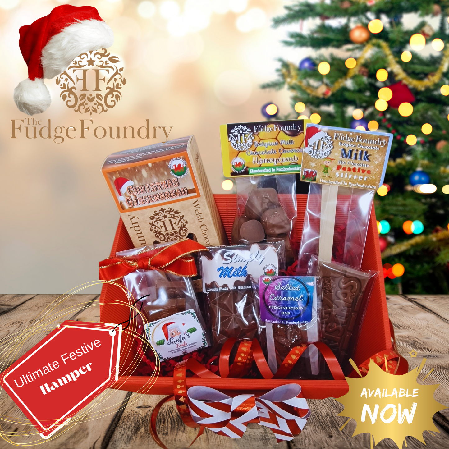 Luxury Belgian Chocolate *Festive* ⭐🎄 Hamper🎁