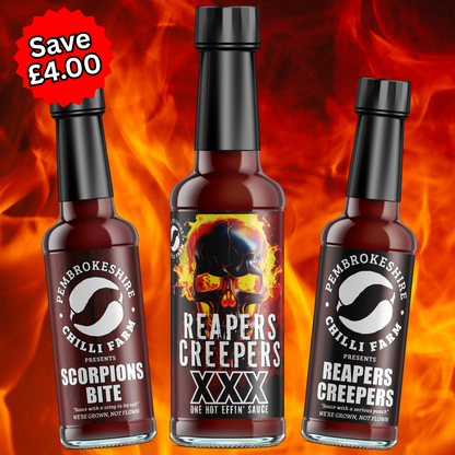 Our Hottest Ever 3 Chilli Sauces Deal