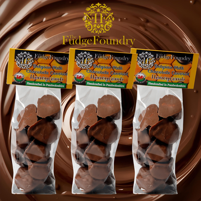 Belgian Milk Chocolate Covered Honeycomb -  (130g bag)