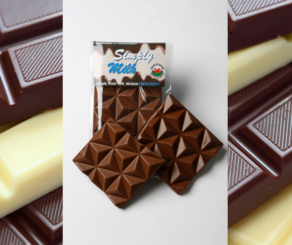 *SIMPLY* BELGIAN MILK CHOCOLATE BAR - SPECIAL OFFER-  10% off (when you purchase ANY 5 BARS FROM OUR *SIMPLY BAR RANGE*) NO CODE NEEDED