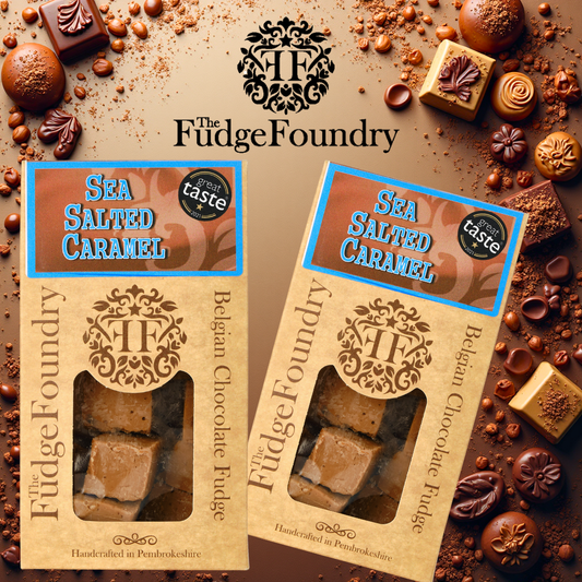 AWARD-WINNING Sea Salted Caramel Fudge