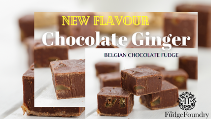 Belgian Chocolate Ginger Fudge